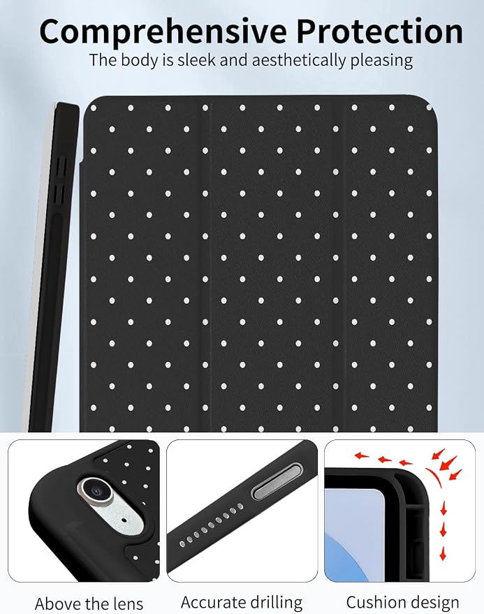 Black Polka Dots