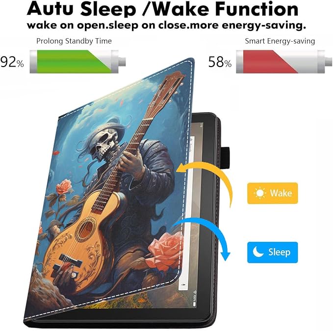 Skeleton Playing Guitar