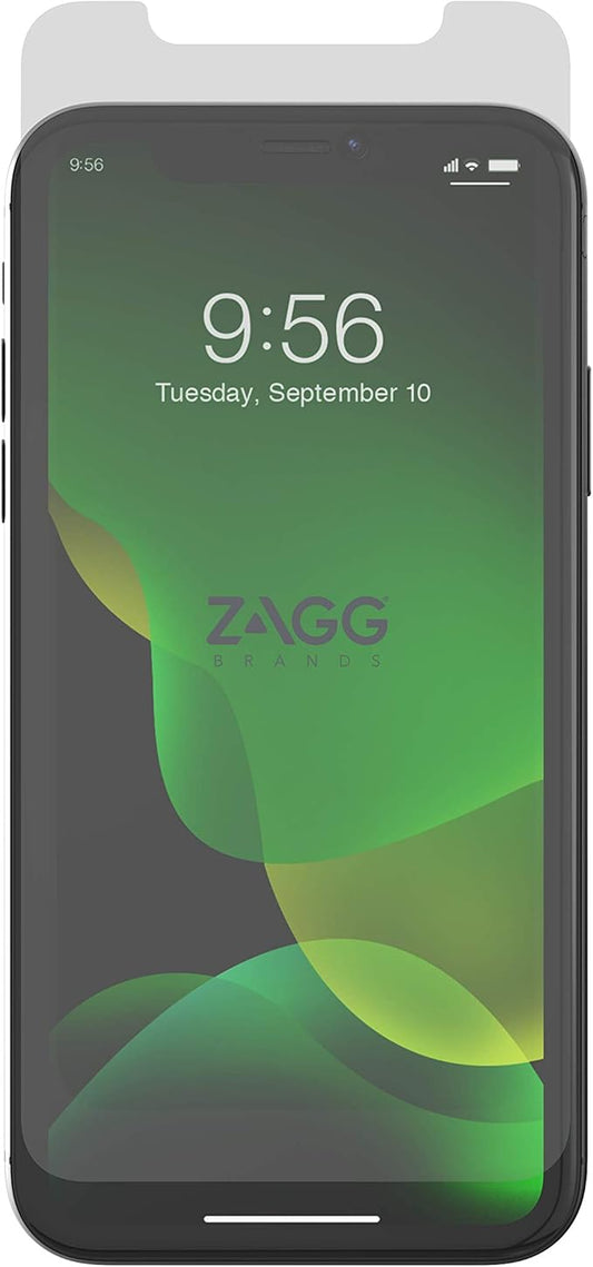 ZAGG Glass+ Screen Protector for iPhone 11 Pro Max – High-Definition Tempered Glass – InvisibleShield Impact &amp Scratch Protection