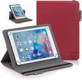 SafeSleeve EMF Protection Anti Radiation iPad Case – Universal Tablet Cover with RFID Blocking - Fits 9–10 Devices: iPad Air Pro Galaxy Tab 9.7 Nexus 10 Nook HD+ (Red)