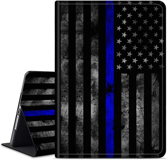 Blue Line American Police Flag