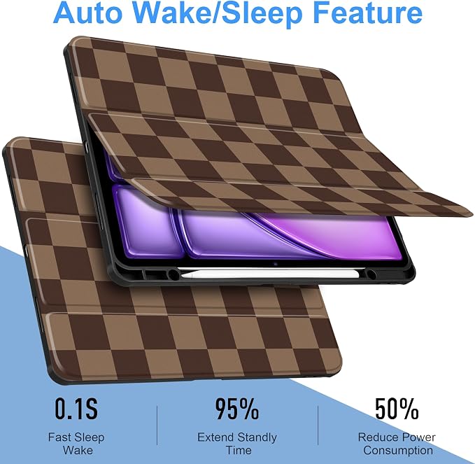 Brown Checkerboard