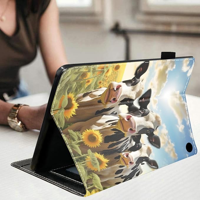 Cows and Sunflowers