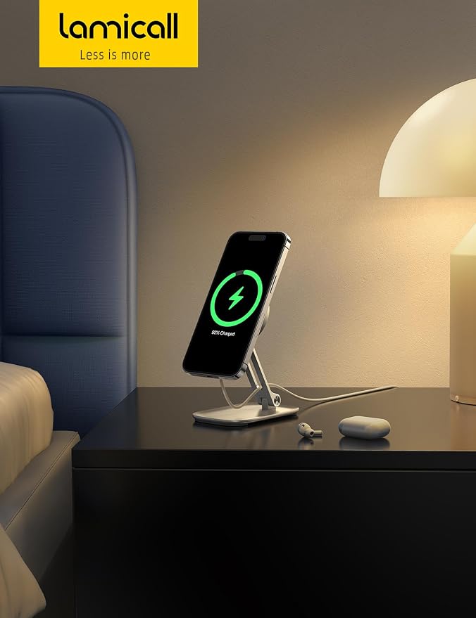 Light Silver - Stand for 15W Old Charger