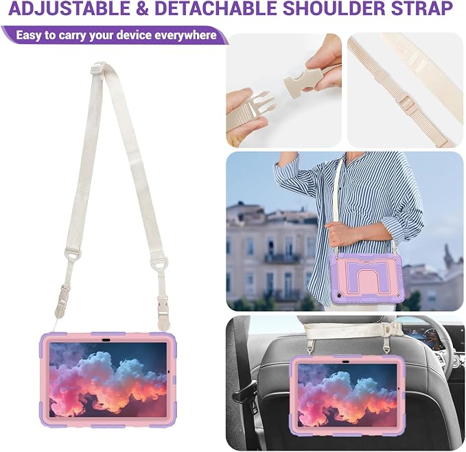 Galaxy Tab A9+ 11 Inch Case-Rose