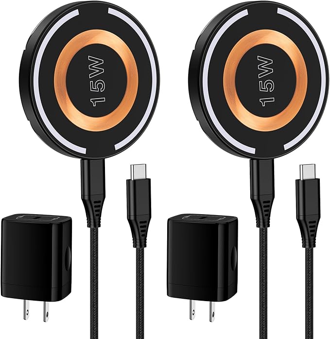 15W Wireless Charger Magnetic Charging Pad