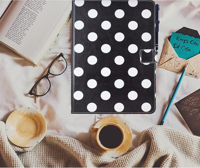 02 Black Polka Dots