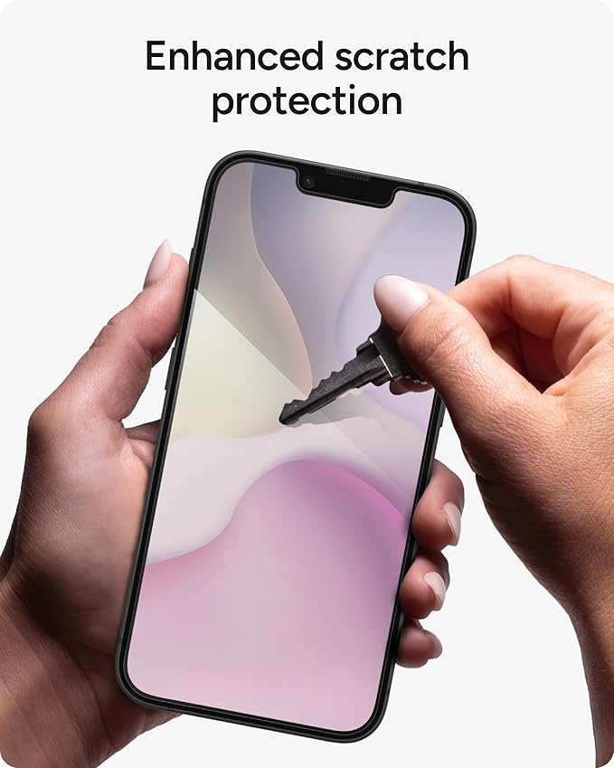 ZAGG Glass Elite Screen Protector for Apple iPhone 17e/ 16e/ 14/13/ 13 Pro - Advanced Impact and Scratch Protection Anti-Fingerprint Technology InvisibleShield Easy to Install