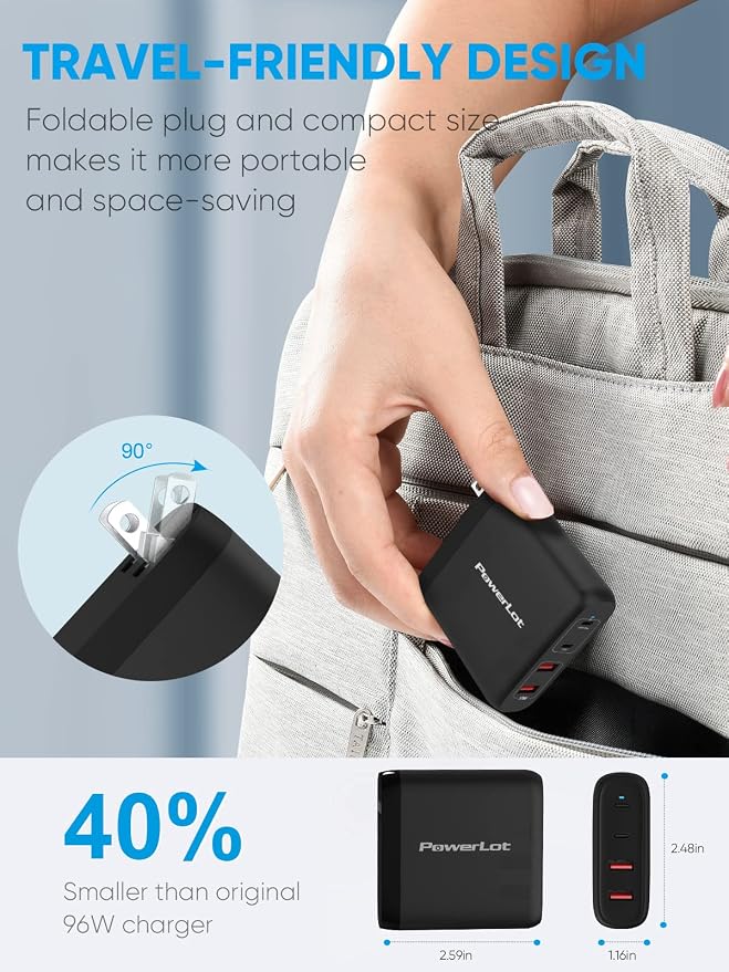 4 ports-Black