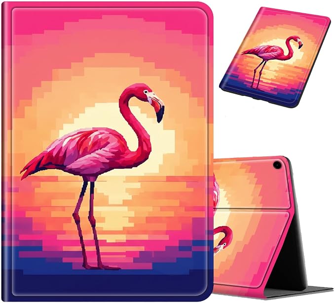 Pixel Art Flamingo