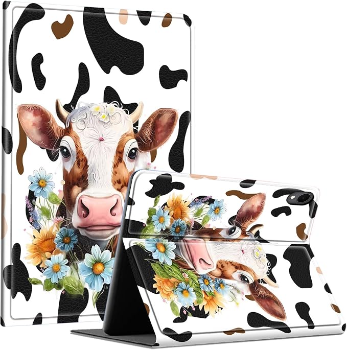 Floral Cow Print
