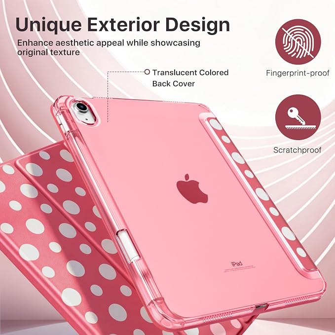 B-Polka Dot WatermelonRed