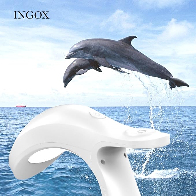 4 in 1 Magnetic Wireless Charger Stand for iPhone 16 15 14 13 12 Pro/Max/Plus/Mini AirPods Pro/3/2 and Watch 9/8/7/6/SE/5/4/3 Fast Charging Station White Dolphin 20W