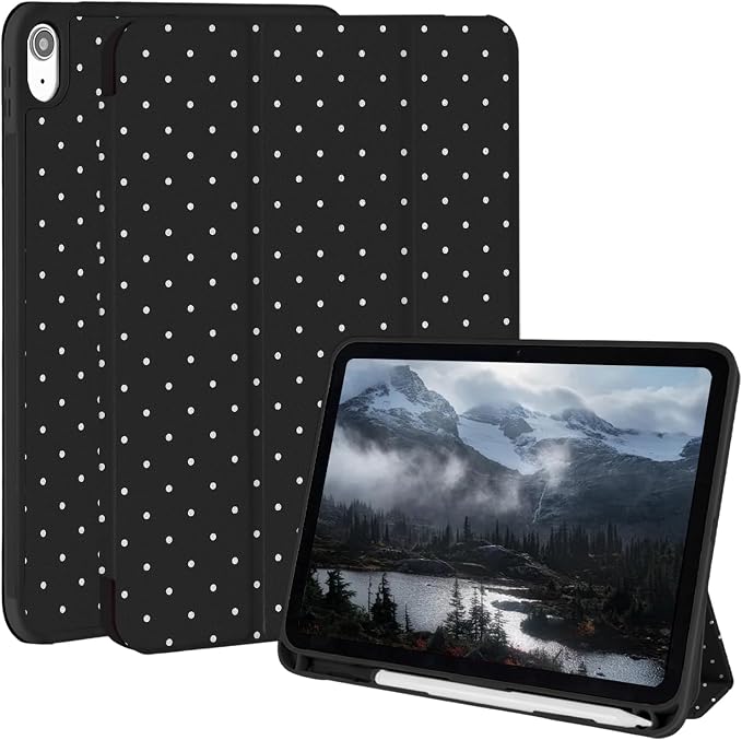 Black Polka Dots