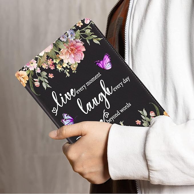 Floral Quote Live Laugh Love