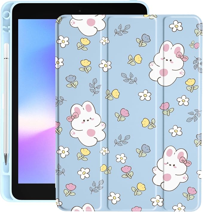 Flower Bunny D/Blue