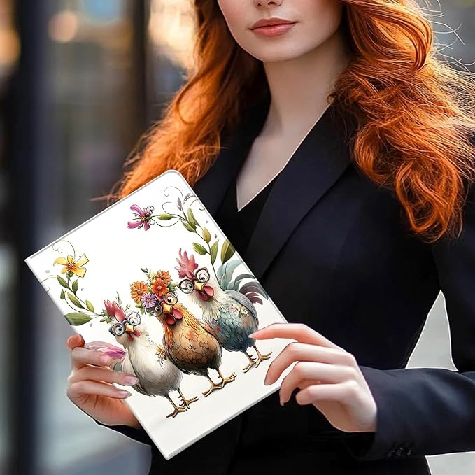 Cute Cartoon Chickens