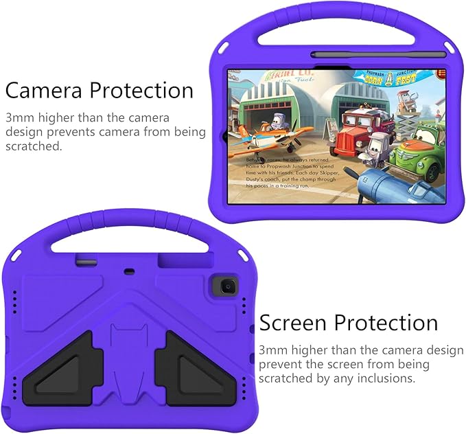 for Samsung Galaxy Tab S5e 10.5 2019 T720 T725 T727 Tablet Case for Kids - Durable Lightweight EVA Shockproof Protective Handle Stand Cover for Galaxy Tab S5e SM-T720/T725/T727 2019