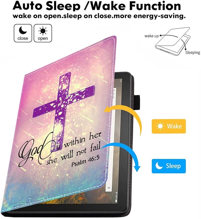 Christian Cross Bible Verse Quote Psalm 46:5