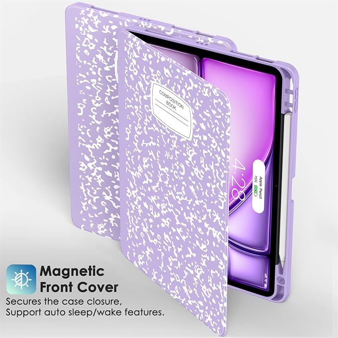 A-Composition Book Lilac