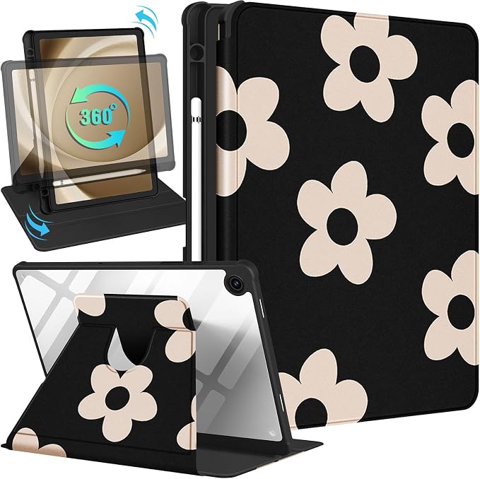 1-Black Flower