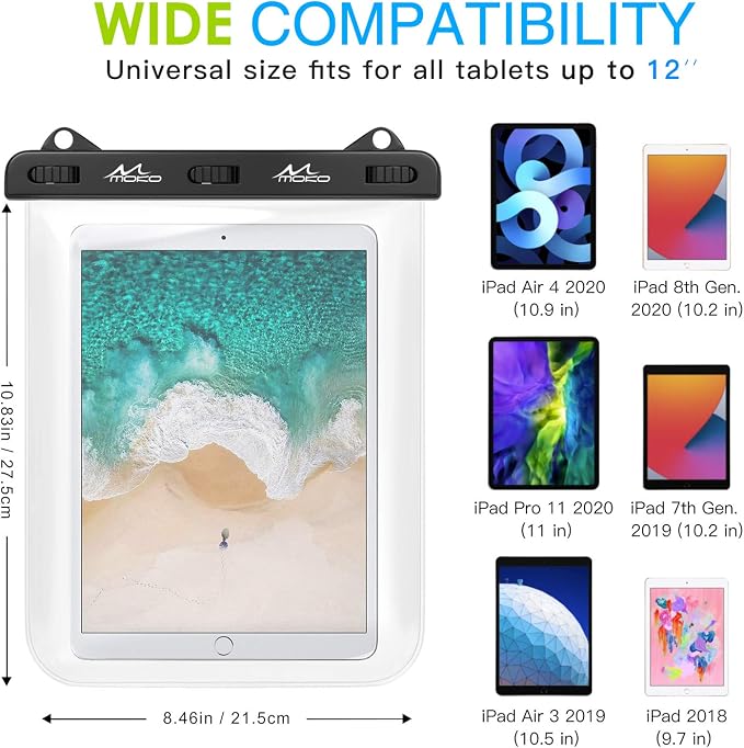 Clear with hand strap