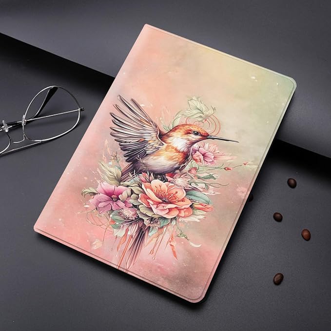 Hummingbird and Flower