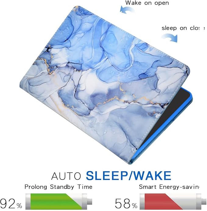 Blue White Marble