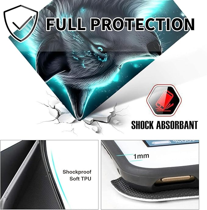 for 10.1 Amazon Fire HD 10 Tablet (13th Generation 2023 Release) Case with Pen Holder &amp Auto Wake/Sleepd Shockproof Stand Protective Cover for HD 10 2023 TabletWolf