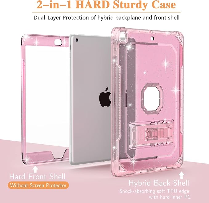 #03 Clear Glitter Pink