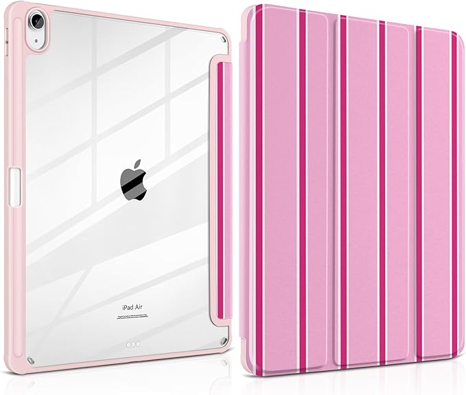 Magenta & White Stripes