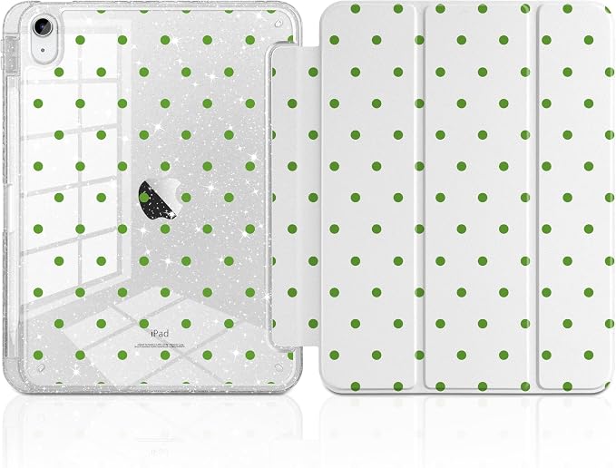 Green Polka Dots