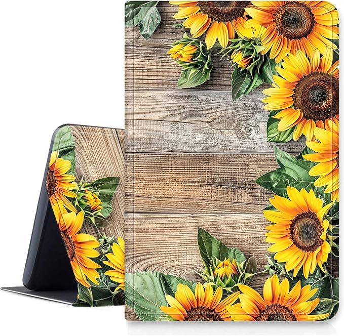 Sunflowers On Wooden