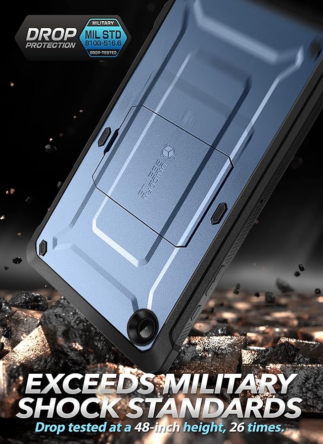 SUPCASE for Galaxy Tab A8 Case with Stand (Unicorn Beetle Pro) [Built-in Screen Protector] Full-Body Rugged Shockproof Heavy Duty Protective Tablet Case for Samsung Galaxy Tab A8 10.5 Inch Tilt