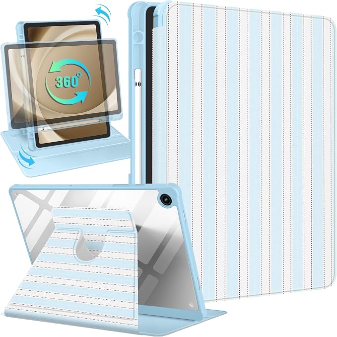 Blue & White Stripes