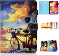 Case for Amazon Fire Max 11 13th Generation (2023) Techcircle Folio Stand PU Leather Magnetic Smart Wallet Soft Cover Protective Case with Pen Holder+Card Slots Auto Wake/Sleep Urban Biking