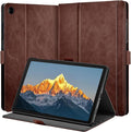 Case for Samsung Galaxy Tab A11+/A11 Plus/A9+ Plus 5G Tablet 11 Inch 2026/2023 (SM-X230/X236/X238/X210/X216/X218u) with PocketMagnetic ClosureMulti Angle CoverAuto Sleep/WakeDark Brown