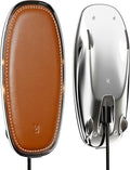 Lunar Artefacts Wireless Charger Modernist Brown Chrome Plated Brass