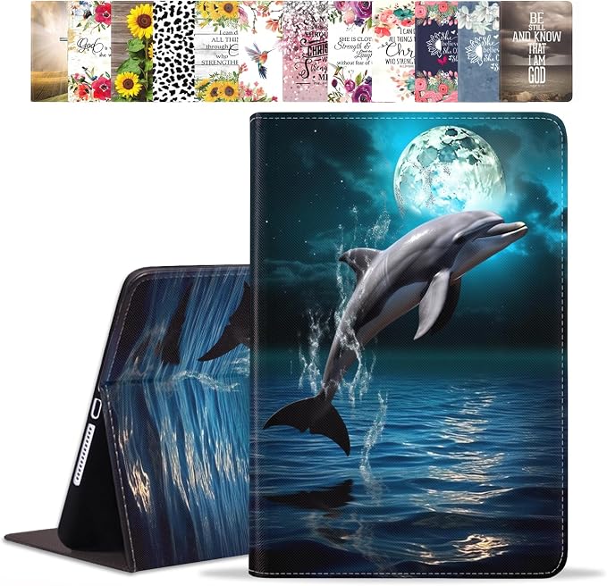 Dolphin Under the Moon