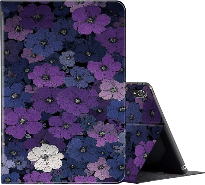Dark Purple Florals
