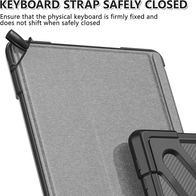 ZenRich Case for Microsoft Surface Go 4/3/2/1 10.5-inchProtective Case for Surface Go 4/3/2/1 with 360 Rotating Kickstand/Hand Strap Heavy Duty ShockproofCompatible with Type Cover Keyboard