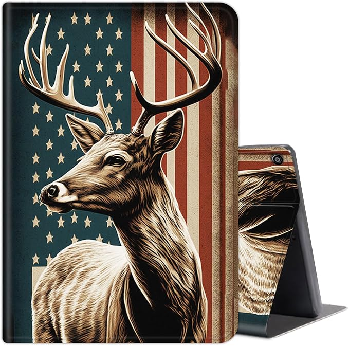American Deer Flag Pink