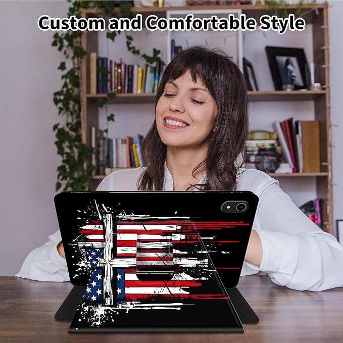 American Flag Cross