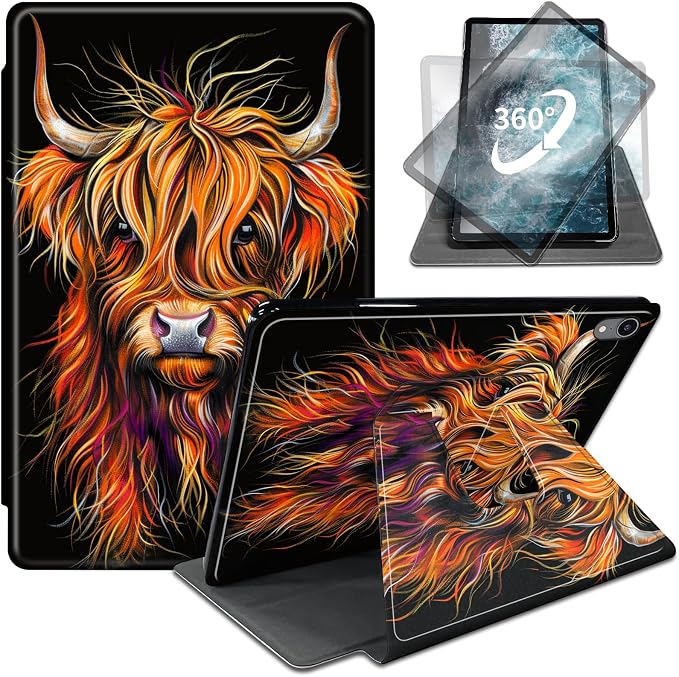 Art Highland Cow