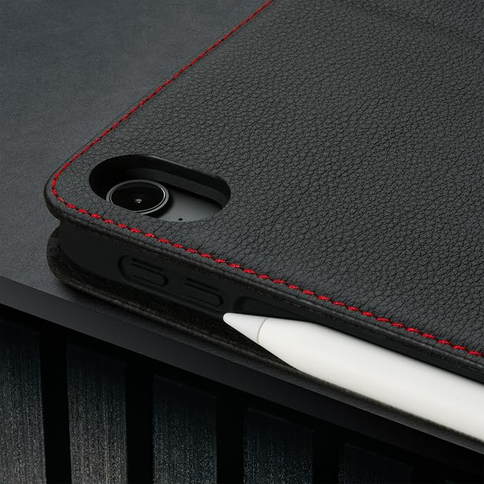 Black with Red Detail