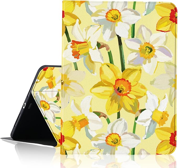 Yellow Background Flowers