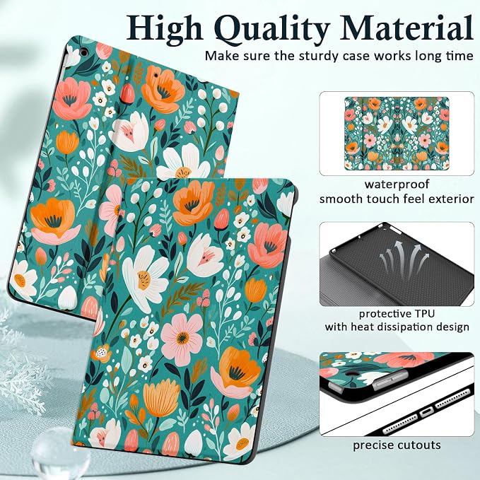 Flower Teal