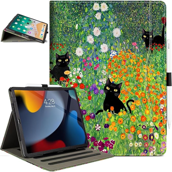 Flowers Garden Cat