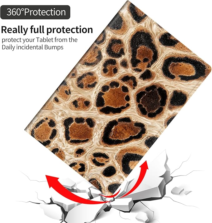 Gold Leopard Print