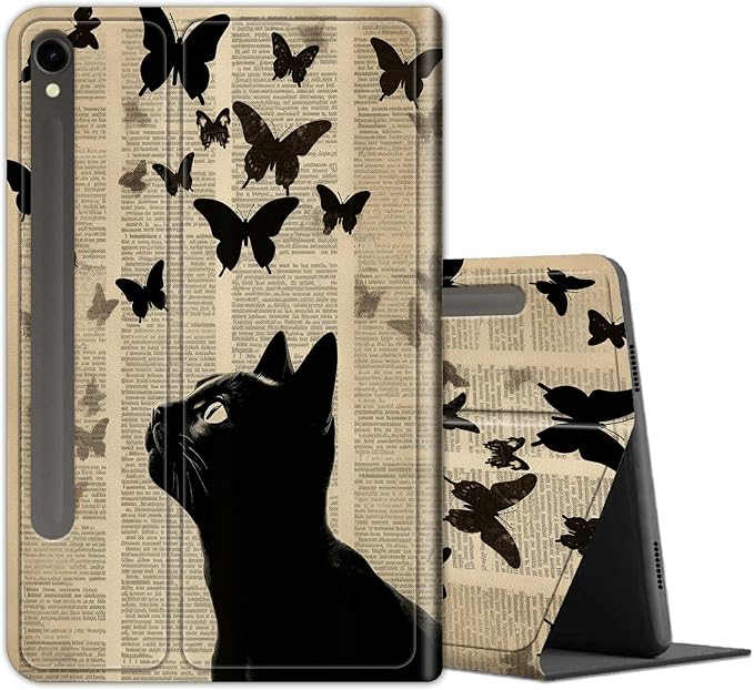 Cat Butterflies Flying